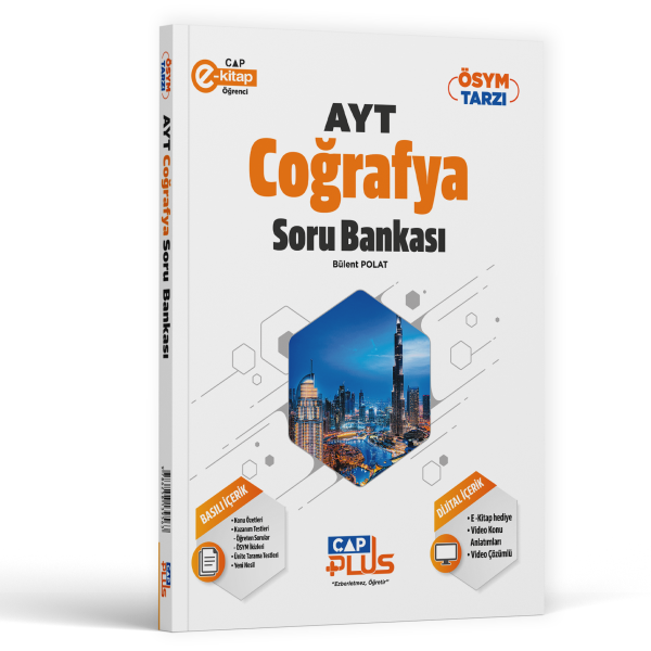 ÇAP YKS AYT PLUS S.B. COĞRAFYA - 2025-26
